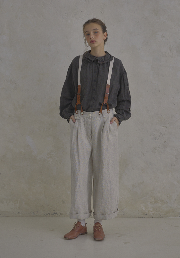 [2차 5월16일 입고예정] Manon linen pants - natural