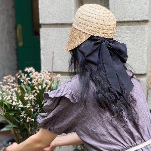 Mia ribbon bonnet - 일본 주문제작/입고완료
