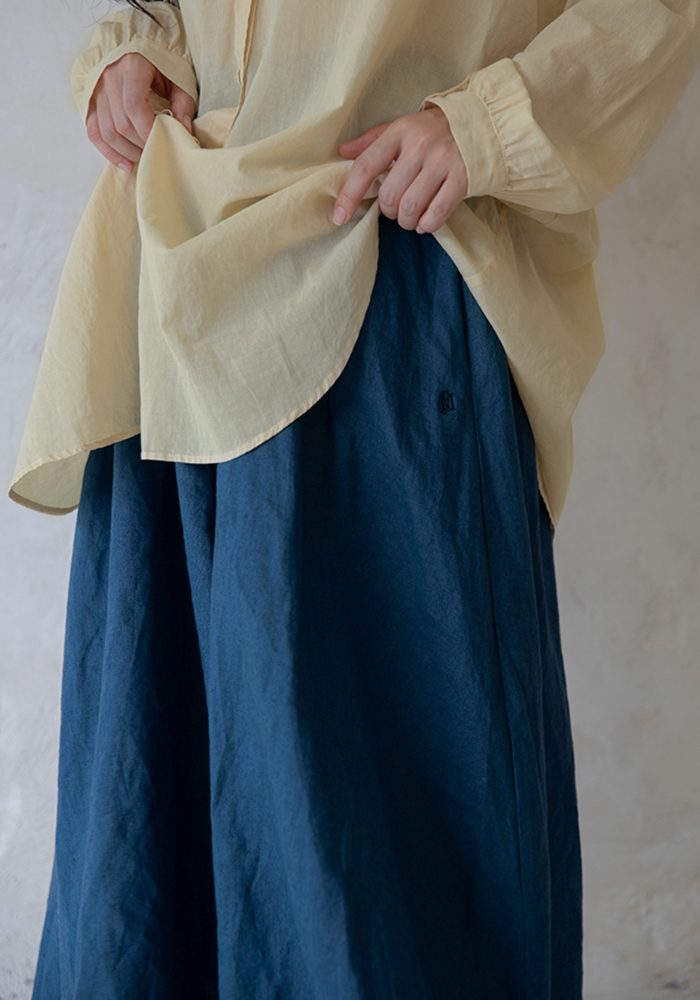 Brie full skirt - vintage blue
